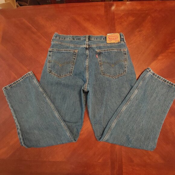 Men's LEVI'S 550 Faded Jeans 36x32 - Picture 3 of 11